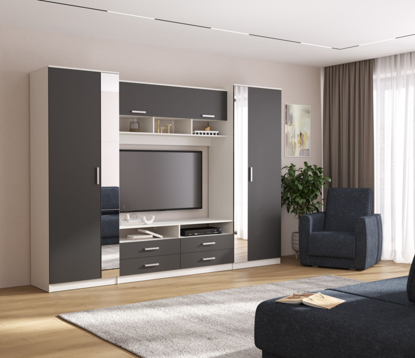 Стенки для гостиной, Шкаф многоцелевого назначения Вена 91.01 