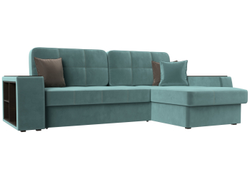 Угловой диван Брюссель правый угол, велюр