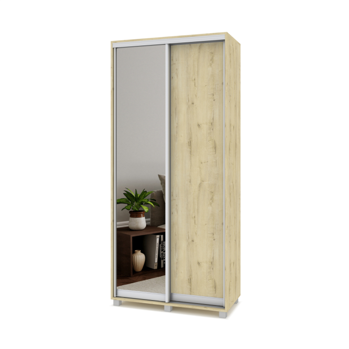 Шкафы-купе, Шкаф-купе 2-дв  Роланд Р402  (в2200*ш1000*г450)