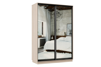 Шкаф-купе Премьер 03 ясень шимо светлый