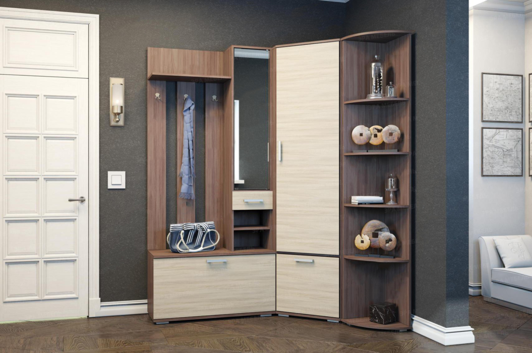 Прихожие, Угловая прихожая Ника (композиция 3)