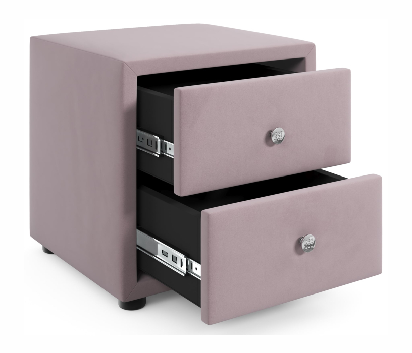 Мягкая кровать, Мягкая кровать с тумбами Verona 1600 подъемная