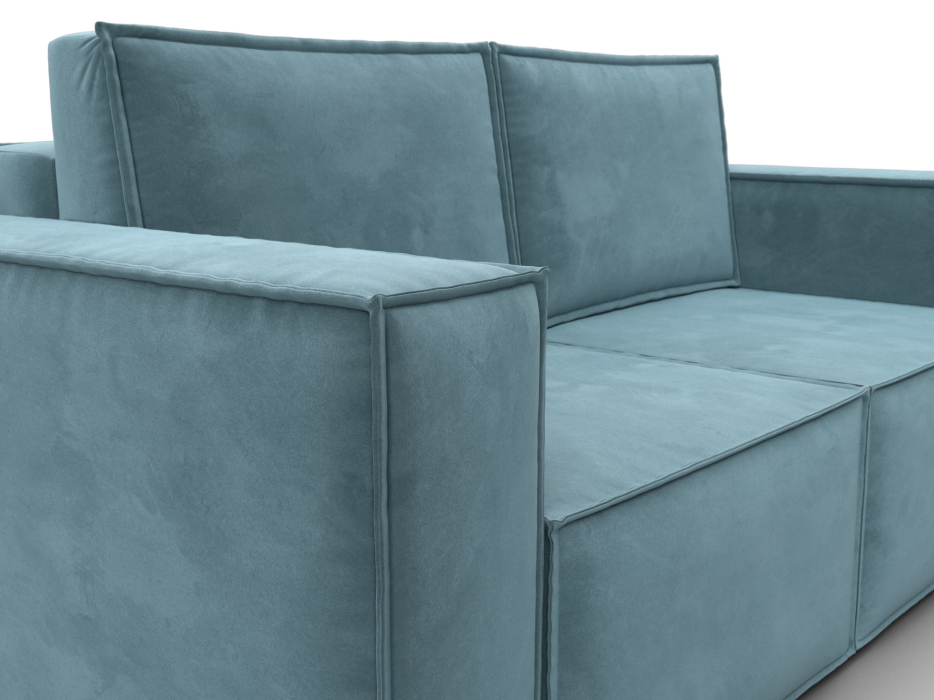 Диваны кровати со спальным местом, Диван прямой Куба мини, велюр