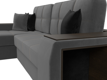 Угловой диван Брюссель левый угол, велюр