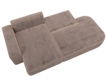 Диван угловой Лига-065 угол левый, велюр TOWER