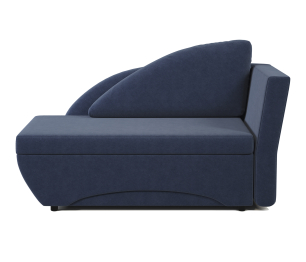 Кушетка Трио правый, велюр