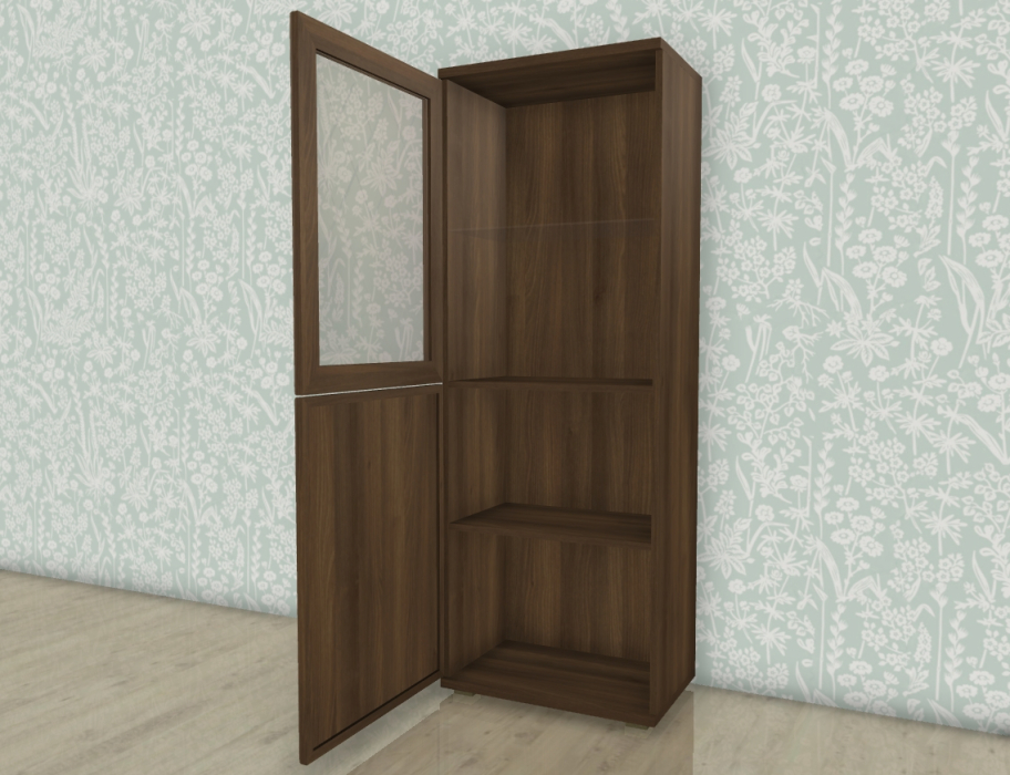 Шкафы одностворчатые, Модульная система Карина Шкаф ШК-1086