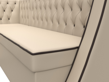 Кухонный угловой диван Лофт левый угол, экокожа