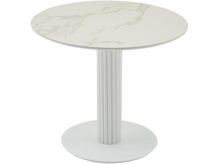 Обеденные столы, Стол STOOL GROUP Терралино круглый D90 керамика