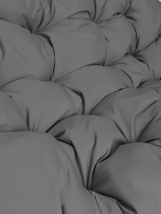 Подвесные кресла, Подвесное кресло КАПЛЯ ЛЮКС с ротангом бежевое