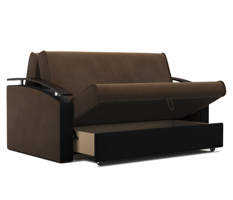 Диваны с ящиком для белья, Диван аккордеон Верона 160