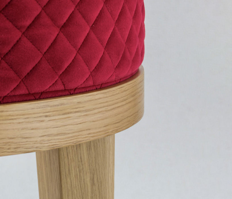 Банкетки, Пуф King, съемный чехол, велюр (стёганый)