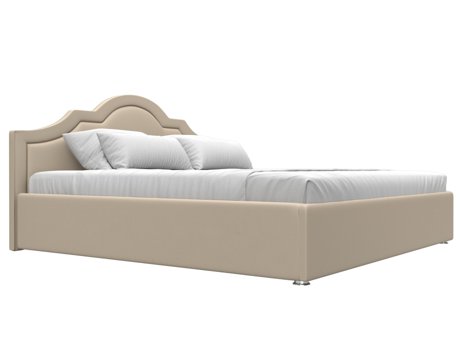 Мягкая кровать, Кровать интерьерная Афина 200, экокожа