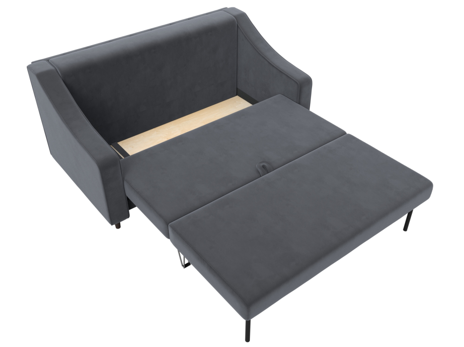 Диваны кровати прямые, Диван прямой Лига-071, велюр SEVEN