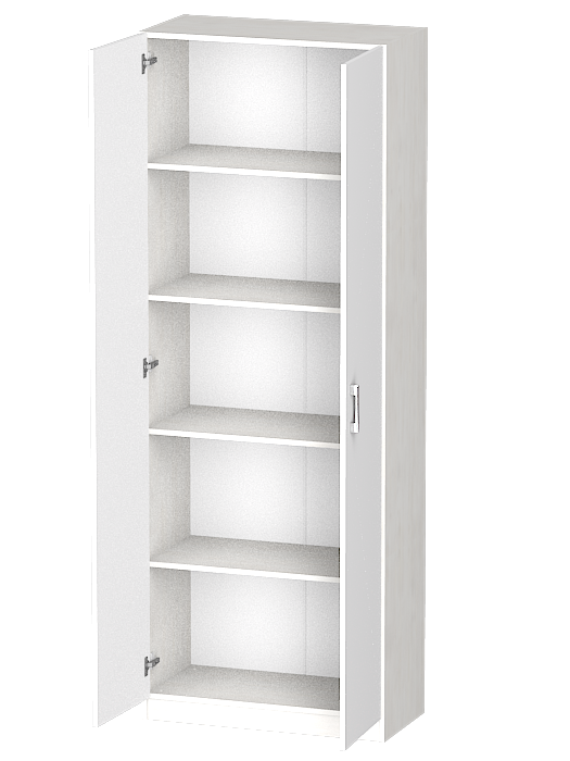 В спальню, Распашной шкаф Лайф с полками 80*40*215 Северное дерево