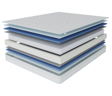 1600 x 2000, Матрас Сити-Мадрид в чехле Cooler 1600х2000