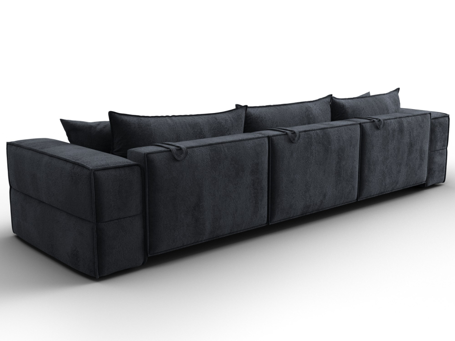 Диваны еврокнижки, Диван прямой Лига-058 НПБ Лонг, велюр TOWER