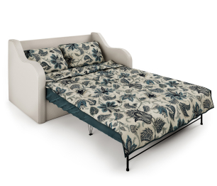 Диван-кровать Классика 2В, экокожа/рогожка