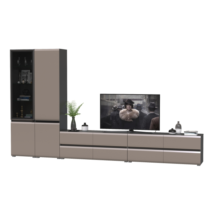 Стенки для гостиной, Сидней стенка модульная № 131