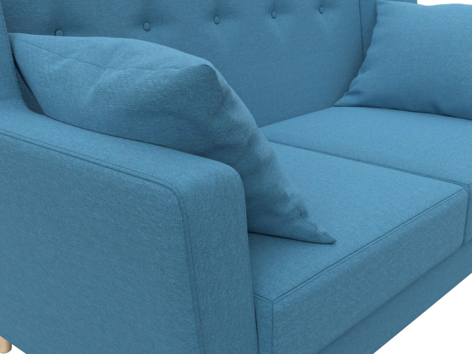 Диваны прямые кухонные, Диван кухонный прямой Брайтон 2, рогожка Амур