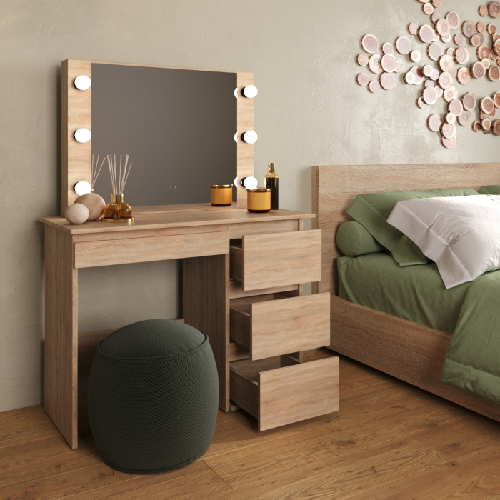 Туалетные столики, Стол косметический с подсветкой Сура