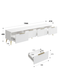 Тумба ТВ Афина АФ-04