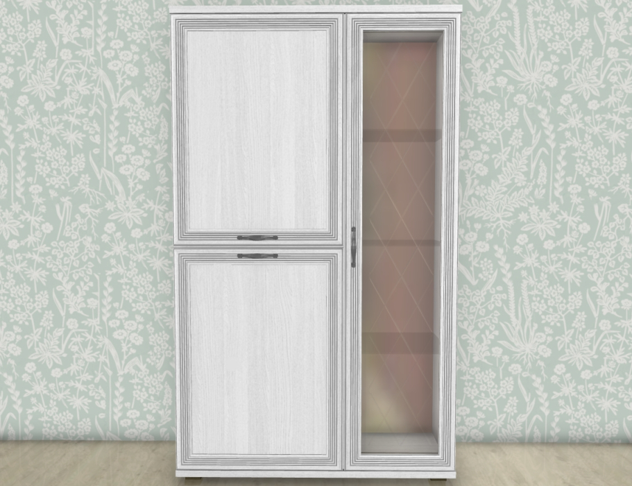 Шкафы двухстворчатые, Модульная система Карина Шкаф ШК-1082