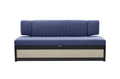 Прямой кухонный диван Парус 188 Дуб крафт белый