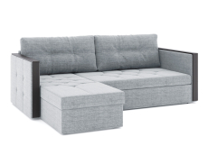 Диваны угловые в гостиную, Диван-кровать угловой Даймонд дельфин, рогожка Люкс