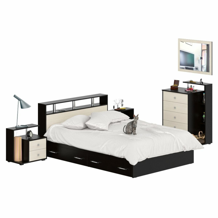 Спальные гарнитуры, Спальный гарнитур Камелия №12