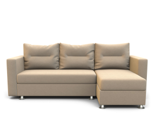 Угловой диван Ария правый, велюр