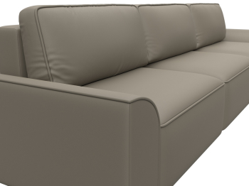 Диван прямой Лига-048 НПБ Лонг, экокожа GRIFON
