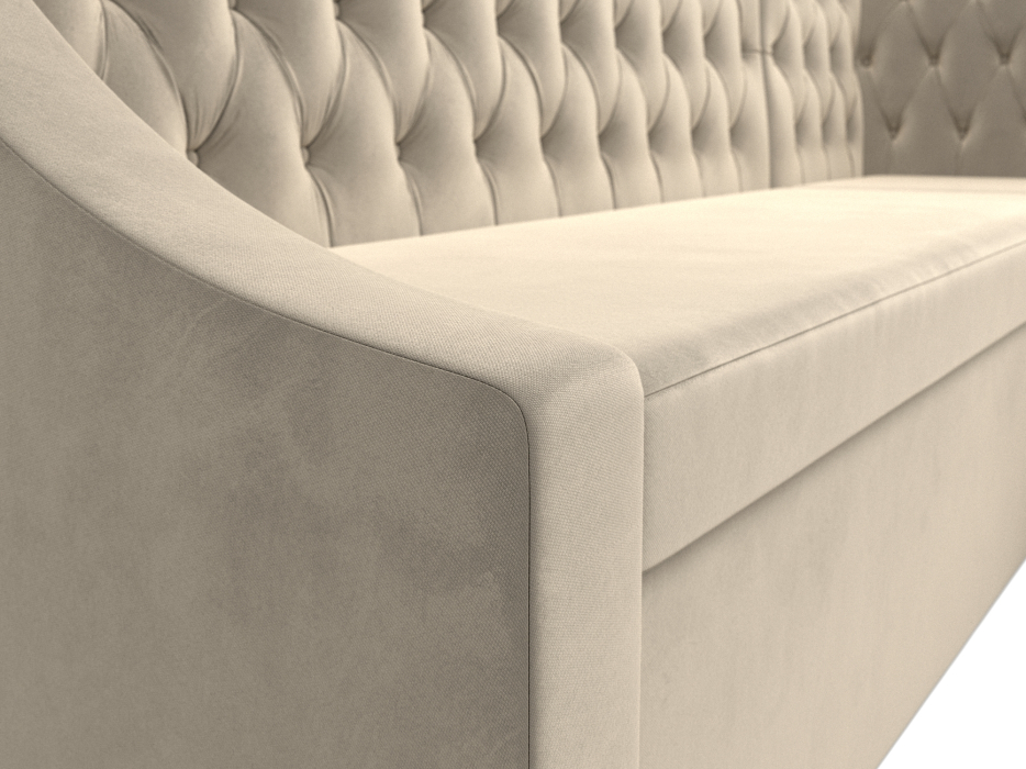 Диваны угловые кухонные, Кухонный угловой диван Мерлин правый угол микровельвет