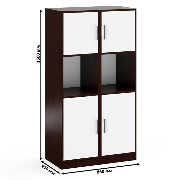 Шкафы двухстворчатые, Два Пенала к компьютерному столу СК-9