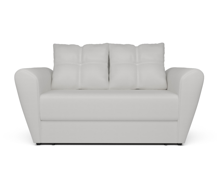 Диваны кровати со спальным местом, Диван прямой выкатной Квартет (Экокожа)