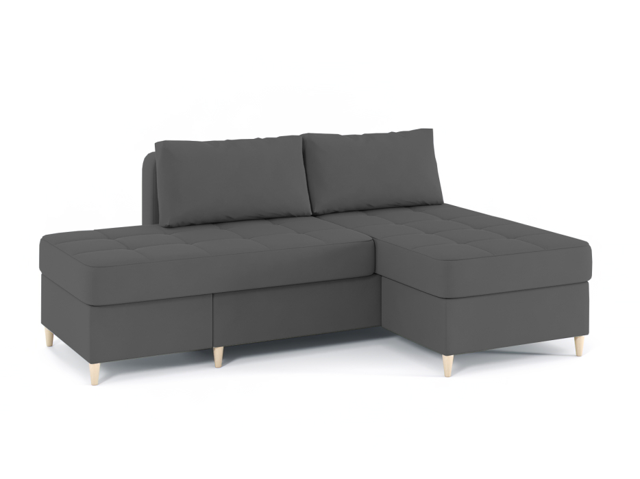 Диваны угловые в гостиную, Диван-кровать угловой Оливер 2 еврокнижка-трансформер, велюр