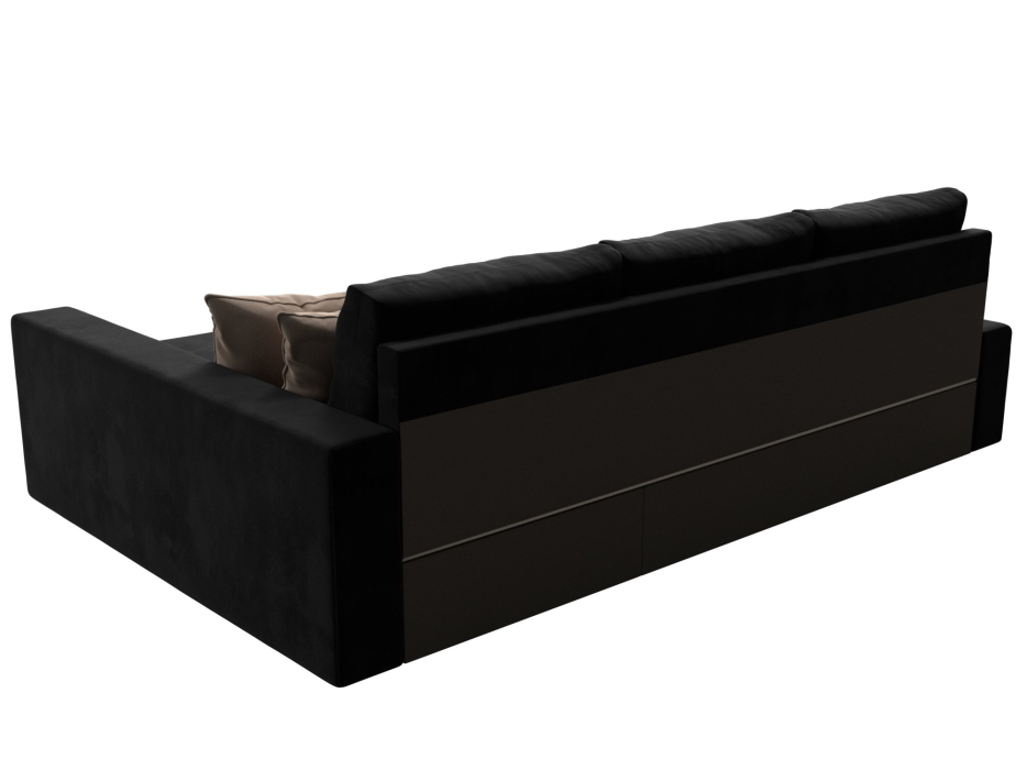 Диваны угловые в гостиную, Угловой диван Версаль, велюр, правый угол