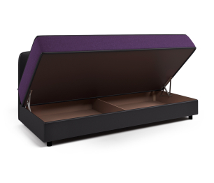 Кушетка Прима, экокожа/рогожка