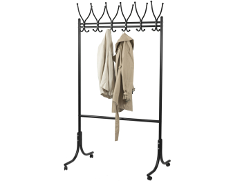 Вешалка гардеробная Мебелик на колесах М 11