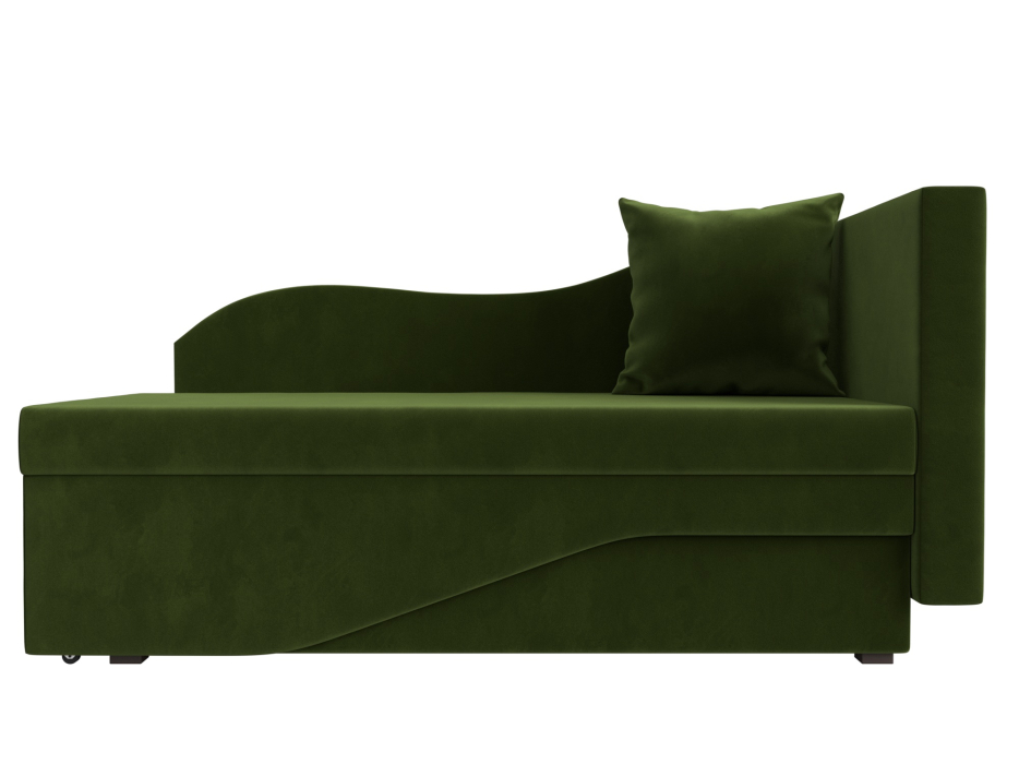 Кушетка диван, Кушетка Гармония правая, микровельвет