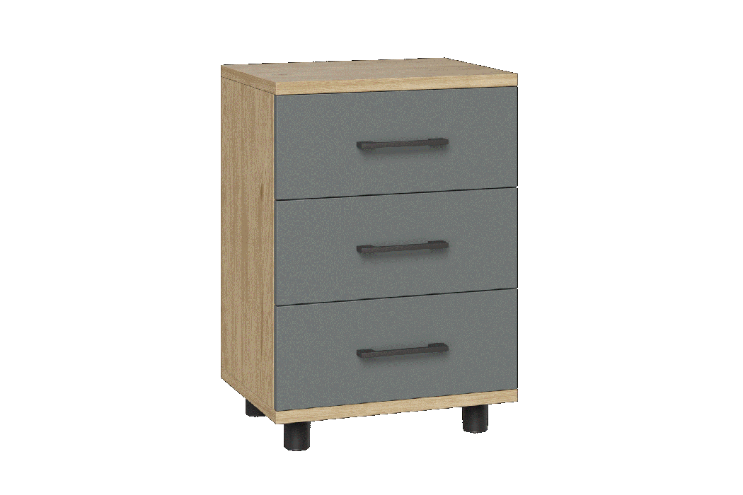 Прикроватные тумбы, Модульная система Грейс Тумба ТБ-5026  Гикори Джексон Светлый