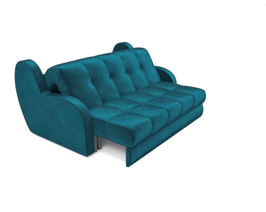 Диваны с ящиком для белья, Диван аккордеон Барон ППУ 155х200 Бархат