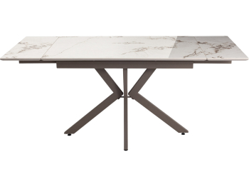 Стол обеденный STOOL GROUP Marmer 120-180/80/76 столешница МДФ16/керамика