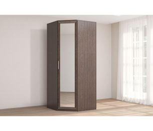 Шкаф угловой с зеркалом КЭТ-4