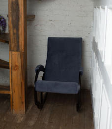 Кресло-качалка КОРСИКА ткань велюр