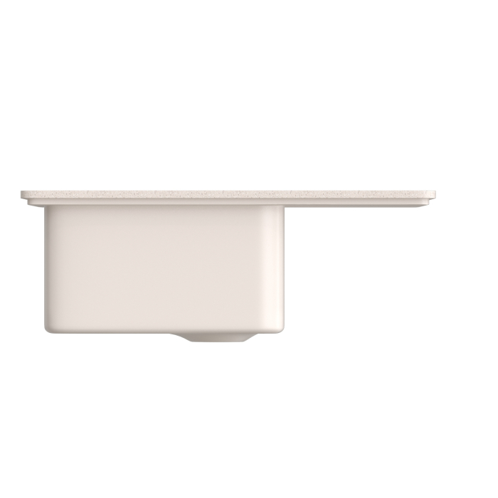 Кухонные мойки, Мойка ML-GMS03 СТАНДАРТ с крылом, 605*490*190мм