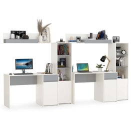 Уголок для учёбы двух школьников Торонто № 08