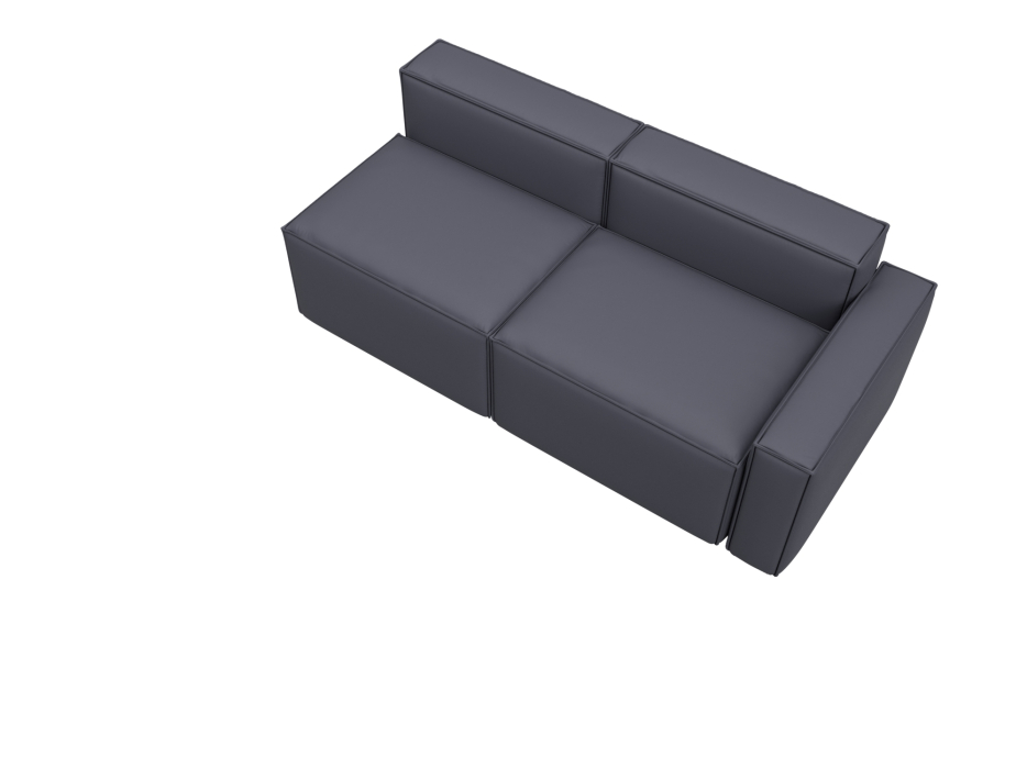 Диваны угловые в гостиную, Диван угловой модульный Лига-063 угол правый, экокожа GRIFON