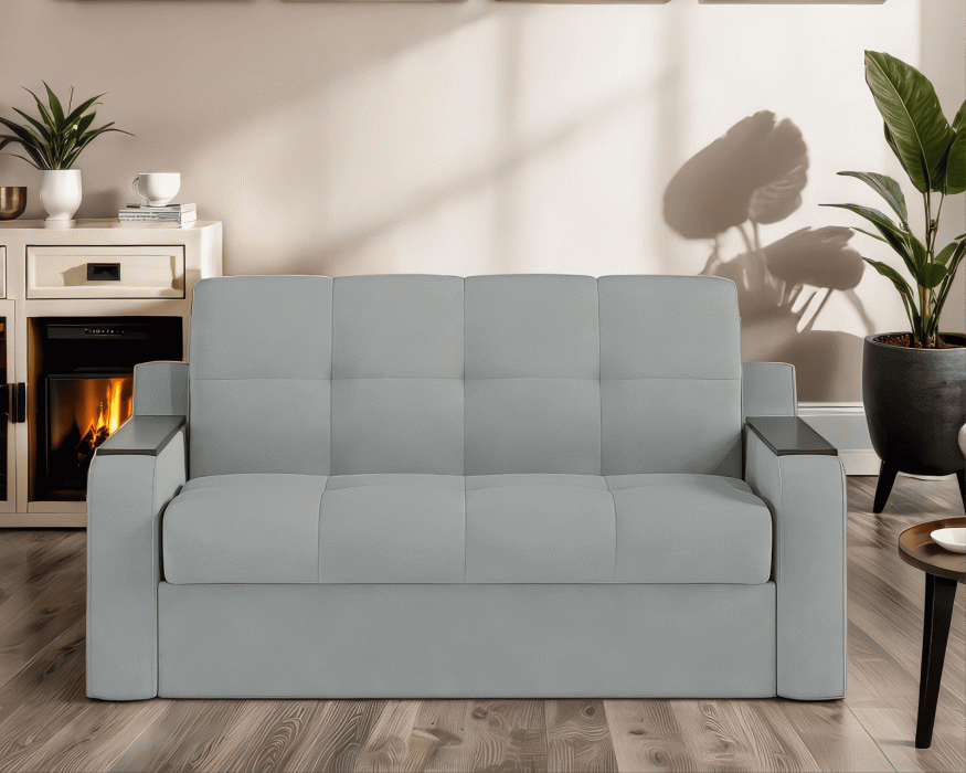 Диваны кровати со спальным местом, Диван прямой аккордеон Кэнди ППУ 120*200