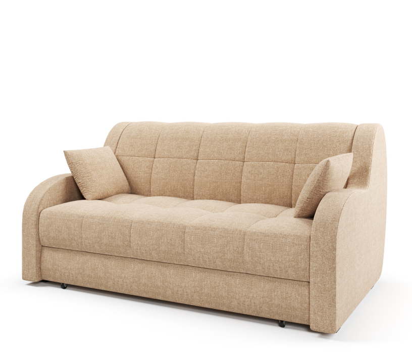 Диваны кровати со спальным местом, Диван-кровать Барон аккордеон, рогожка